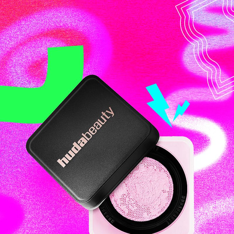 Huda Beauty Easy Bake Loose Baking &amp; Setting Powder, Use Birthday Cake