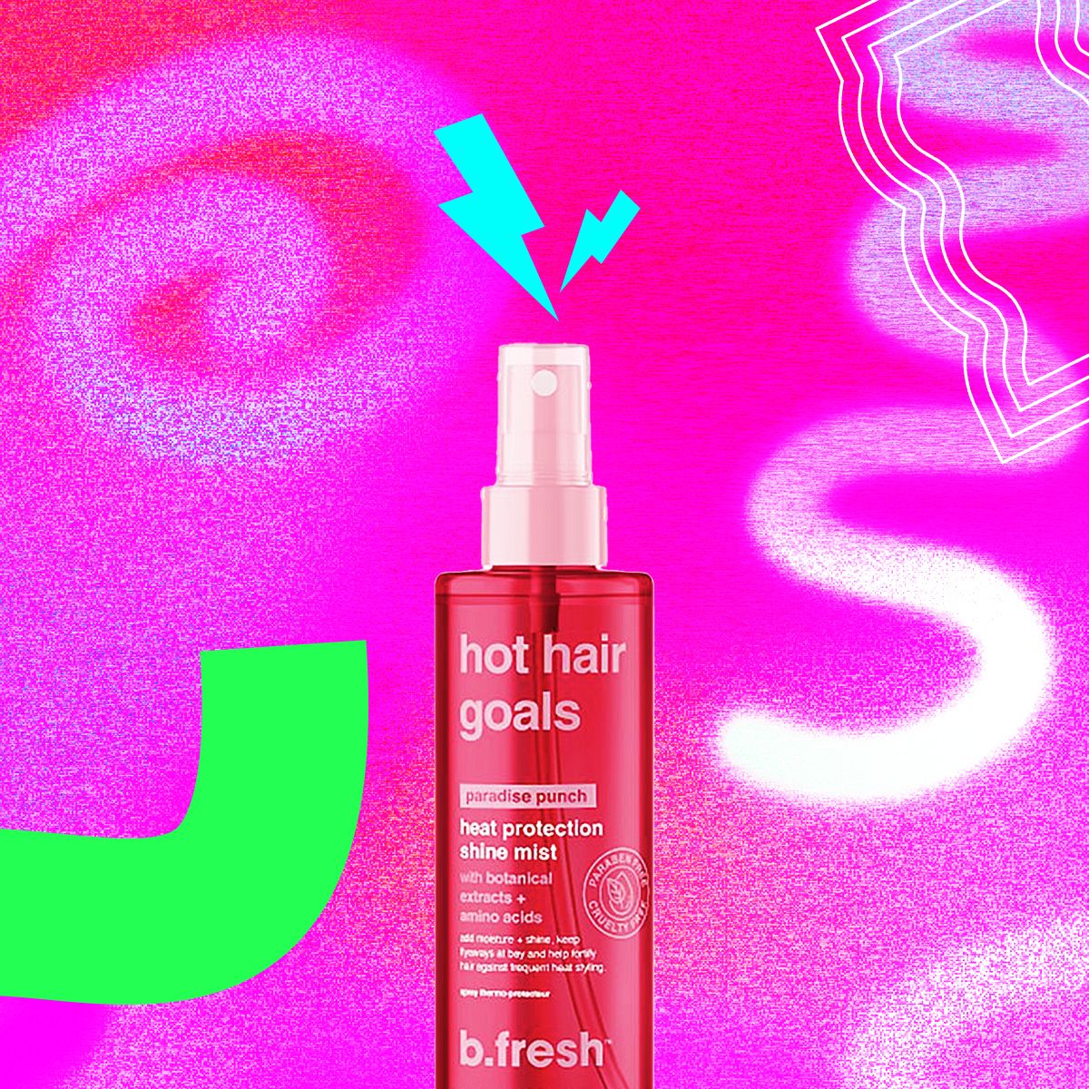 B.Fresh Hot Hair Goals Paradise Punch Heat Protection Shine Mist