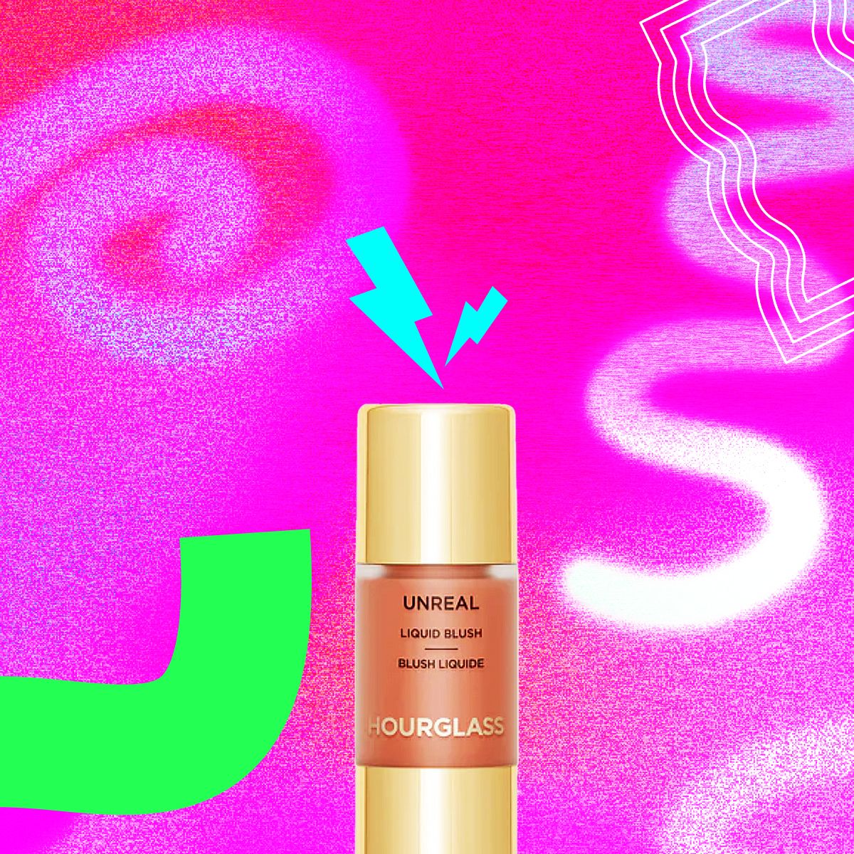 Hourglass Liquid Blush, Moment Warm Peach Beige