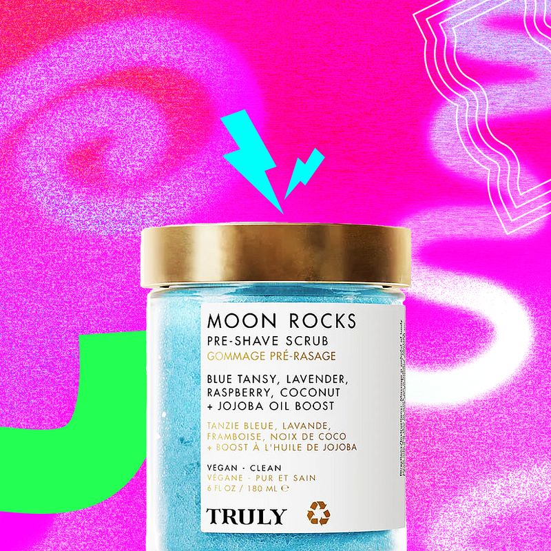 Truly Moon Rocks Pre-Shave Scrub