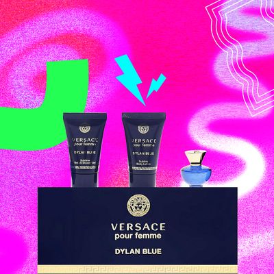 Versace Pour Femme Dylan Blue 3 Piece Miniature Gift Set