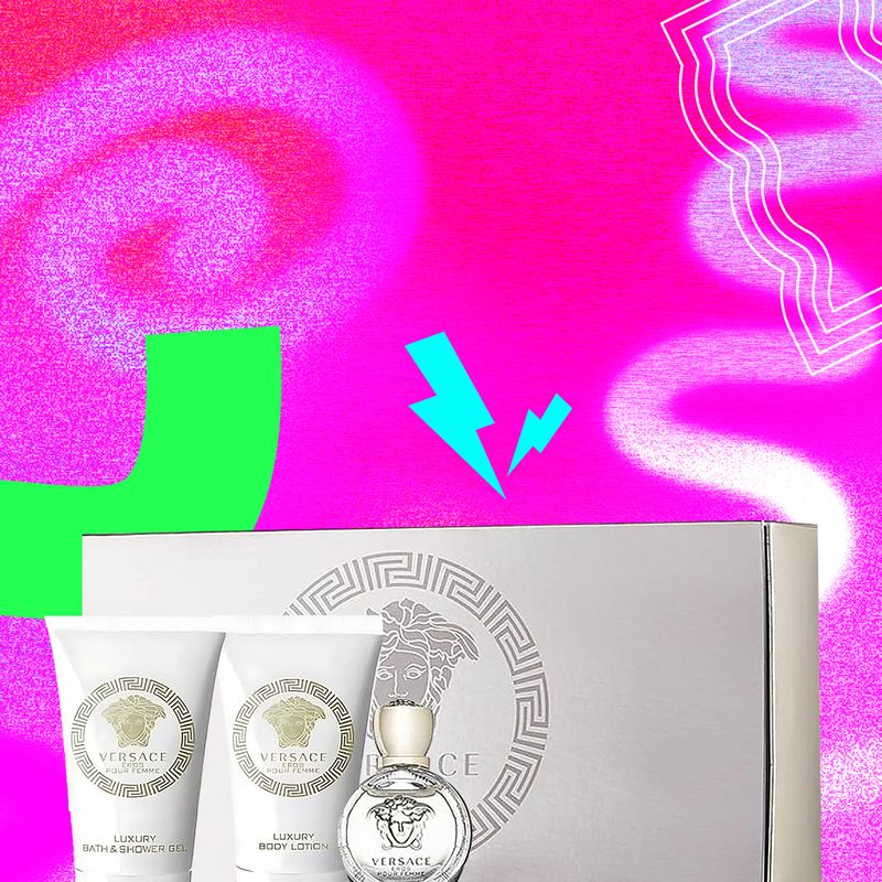 Versace Eros Pour Femme 3 Piece Miniature Gift Set