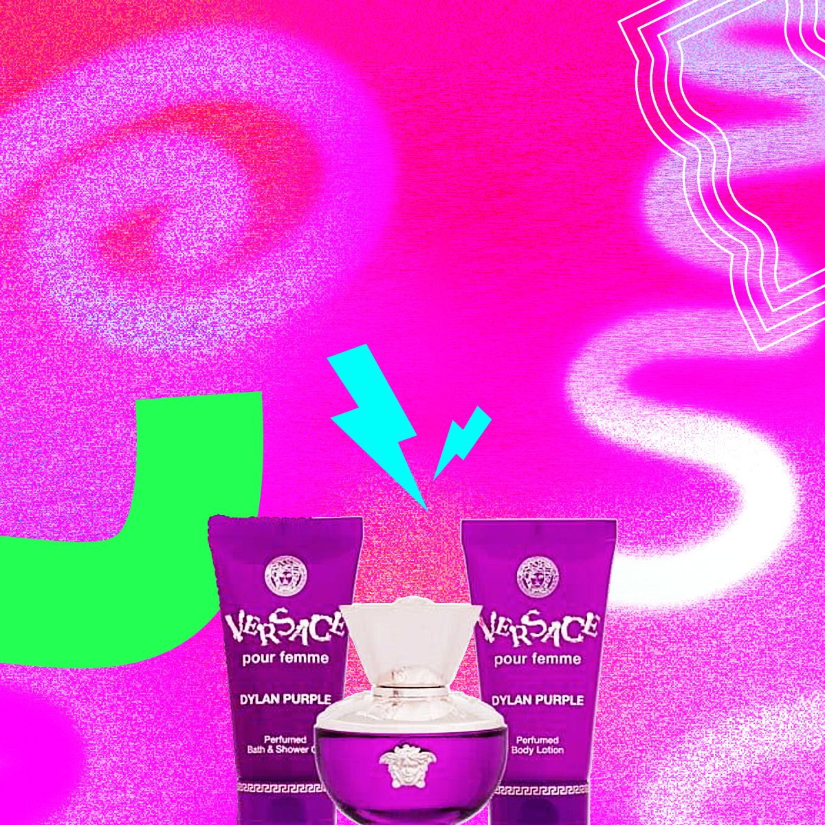 Versace Pour Femme Dylan Purple 3 Piece Miniature Gift Set