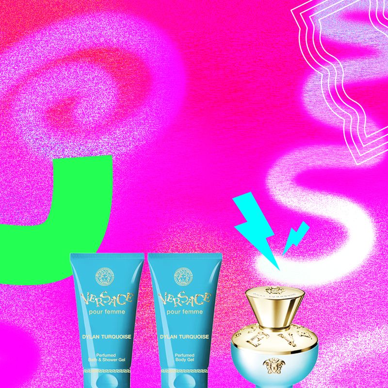 Versace Pour Femme Dylan Turquoise 3 Piece Miniature Gift Set