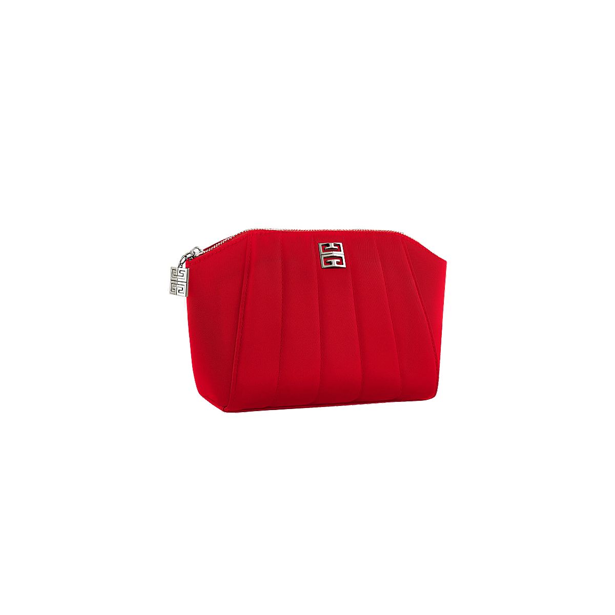 Givenchy Iconicidad Red Pouch Cosmetic Makeup Travel Bag