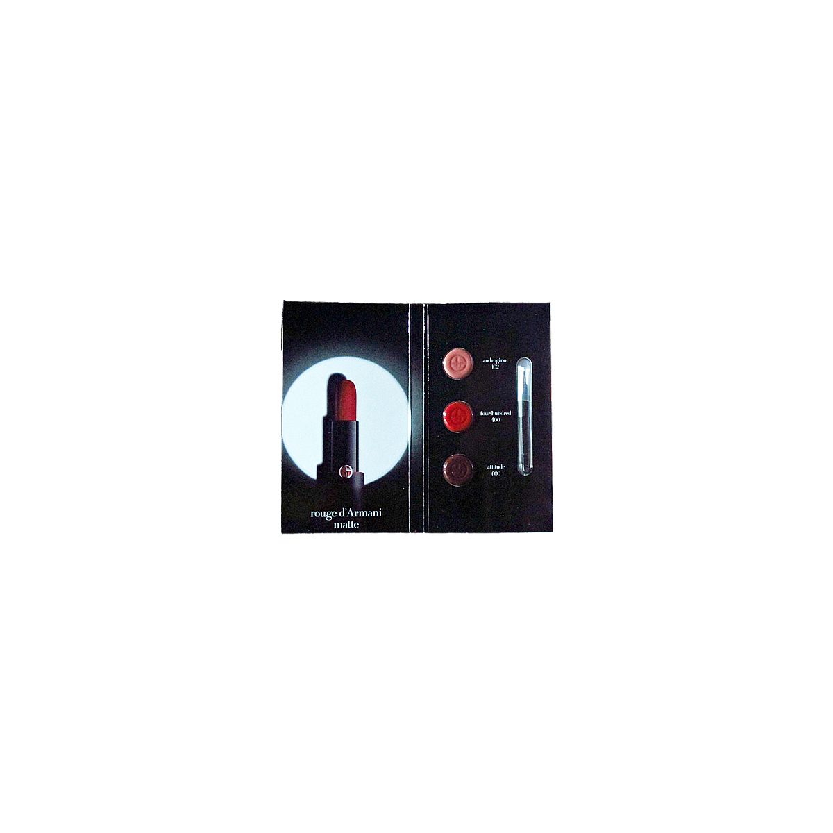Giorgio Armani Rouge D&#39;Armani Matte Intense Matte &amp; Comfort Lipcolor, 3x0.26 g