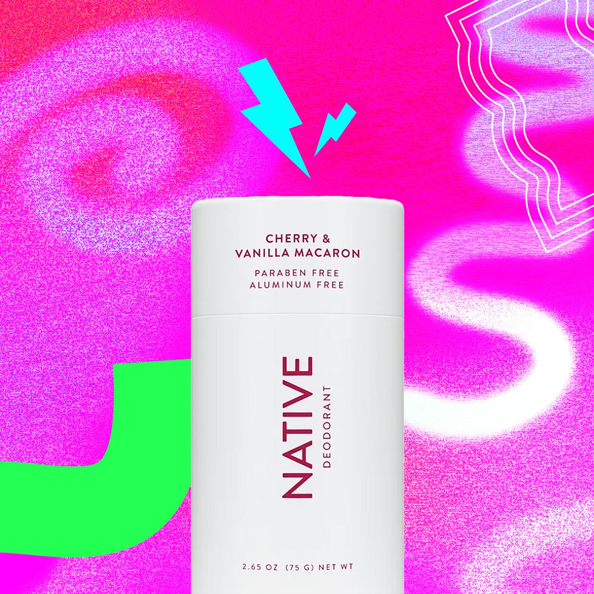 Native Deodorant Free Aluminum Cherry &amp; Vanilla Macaron