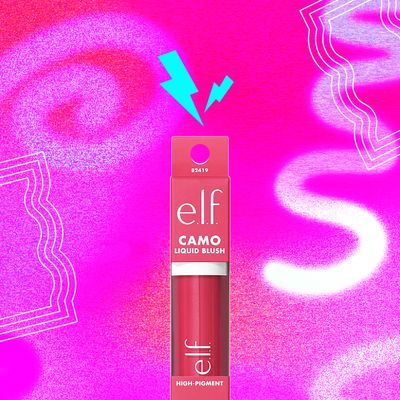 E.L.F. CAMO Liquid Blush, Comin&#39; In Hot Pink
