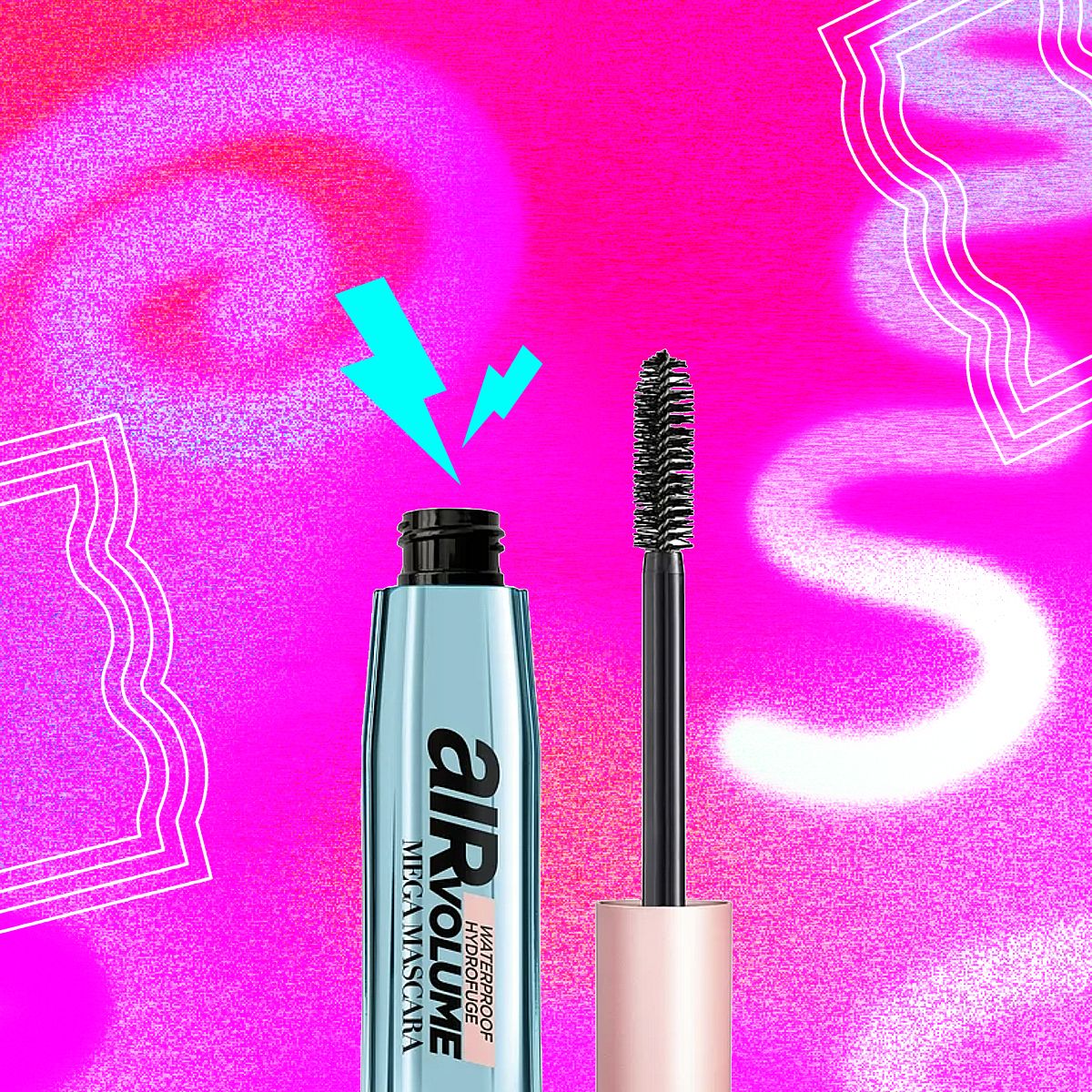 Loreal Air Volume Mega Mascara Waterproof, 854 Black