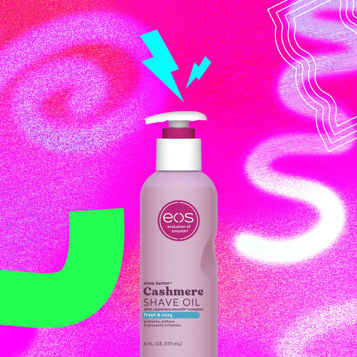 EOS Shea Butter Cashmere Shave Oil Fresh &amp; Cozy