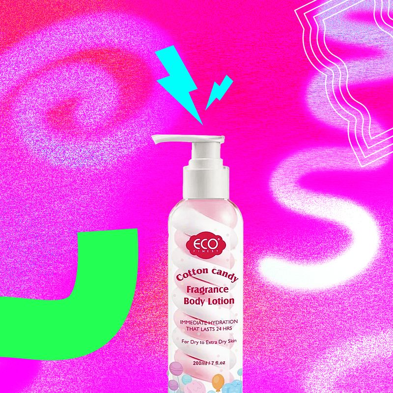 Eco finest Cotton Candy Fragance Body Lotion