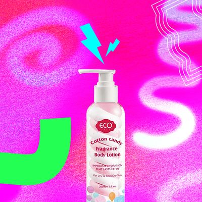 Eco finest Cotton Candy Fragance Body Lotion