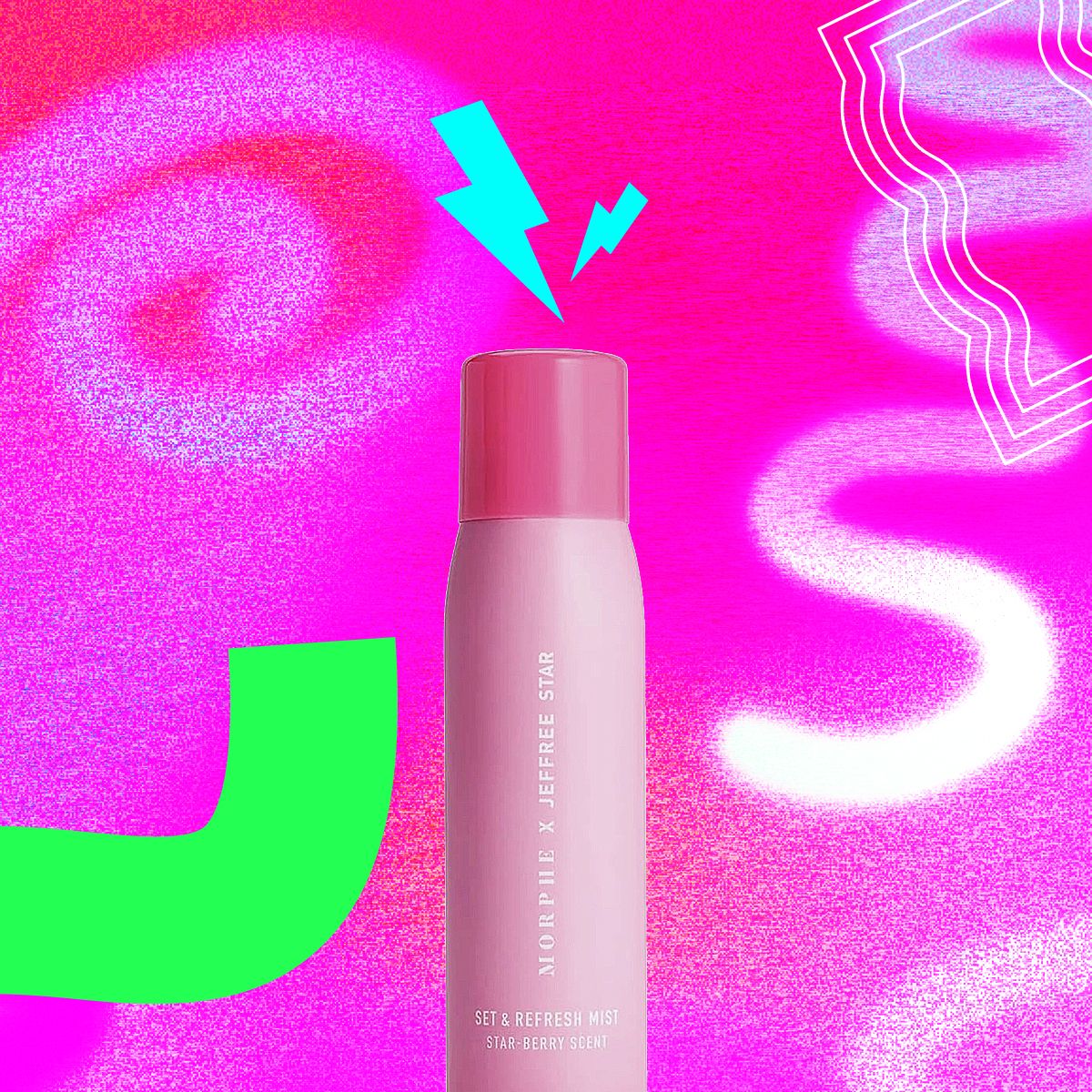 Morphe X Jeffree Star Set &amp; Refresh Mist Star-Berry Scent