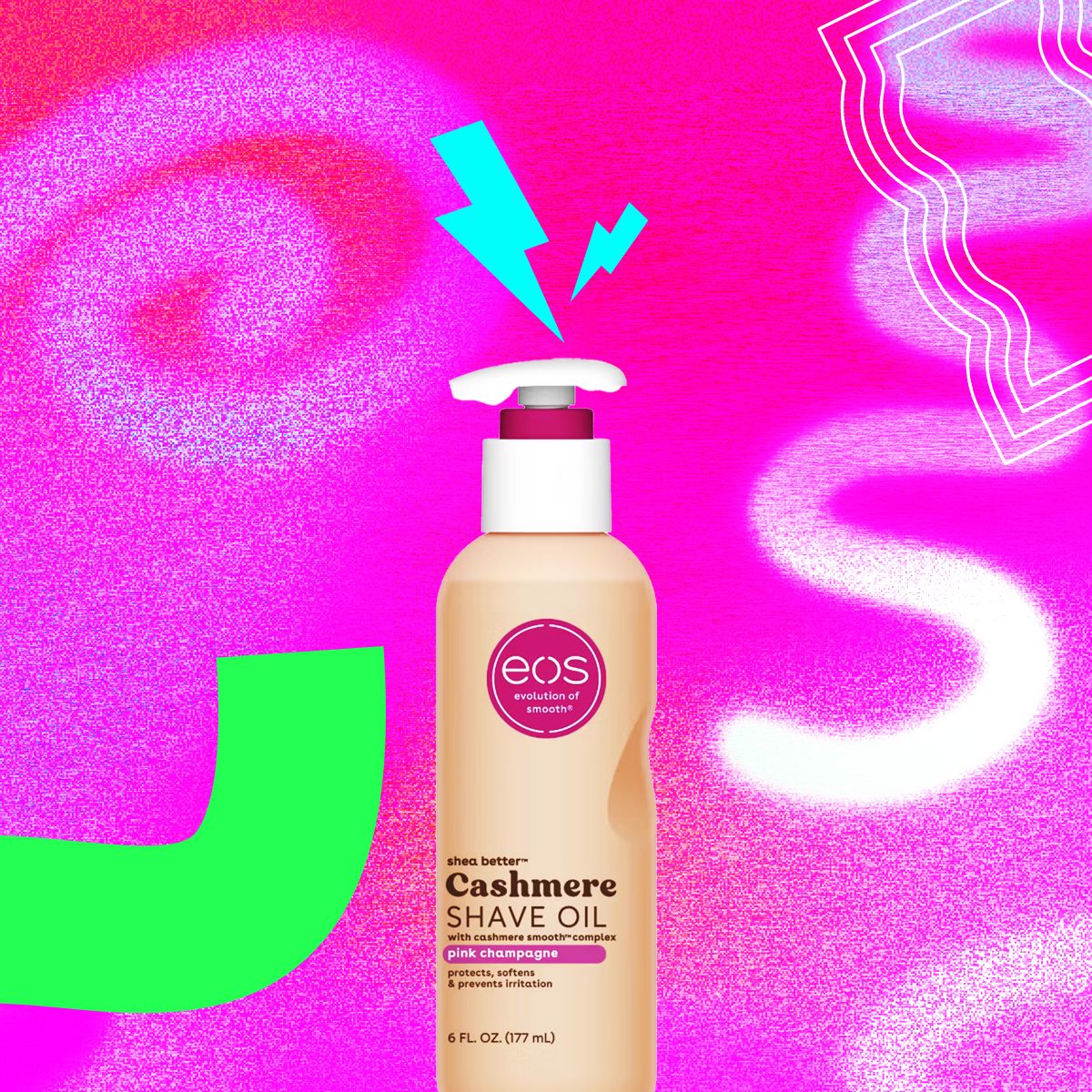 EOS Shea Butter Cashmere Shave Oil Pink Champagne