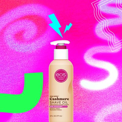 EOS Shea Butter Cashmere Shave Oil Pink Champagne