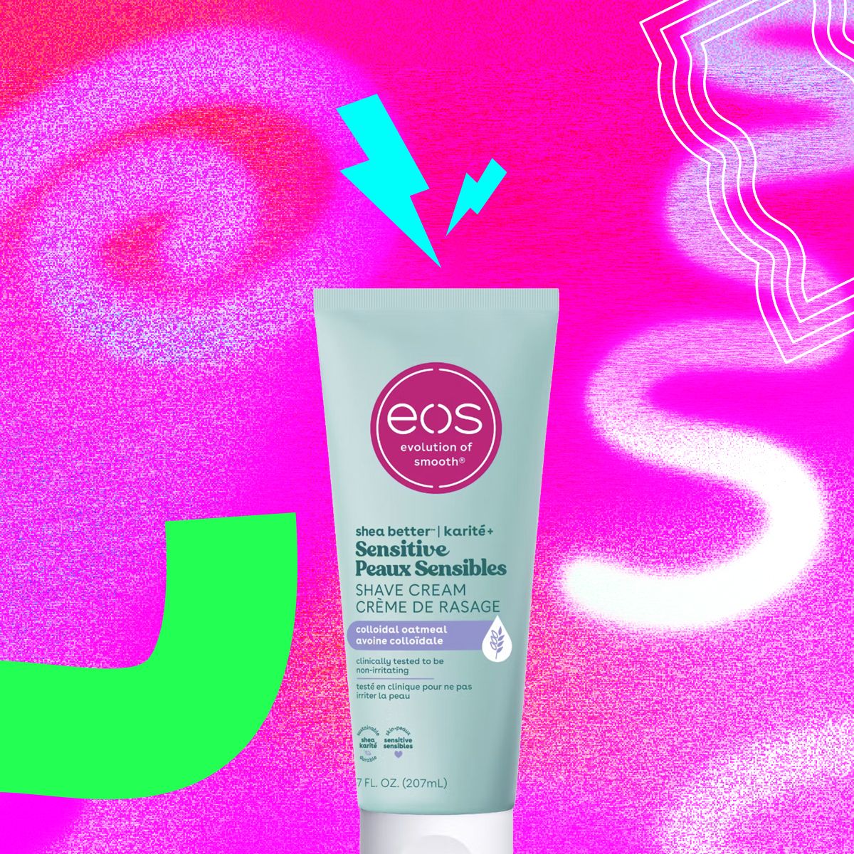 EOS Shea Sensitive Beaux Sensibles Shave Cream Colloidal Oatmeal