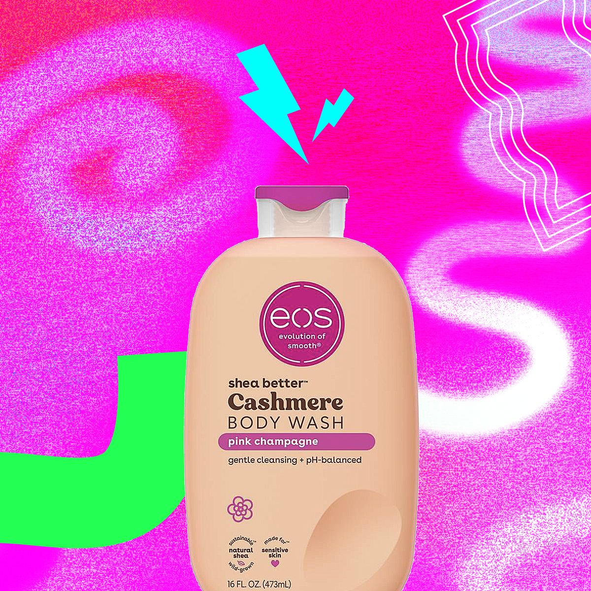 EOS Shea Better Cashmere Body Wash Pink Champagne