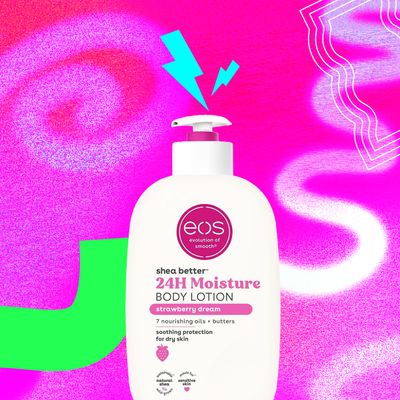 EOS Shea Better 24H Moisture Body Lotion Strawberry Dream