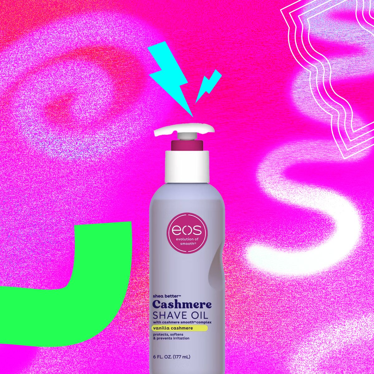 EOS Shea Butter Cashmere Shave Oil Vanilla Cashmere