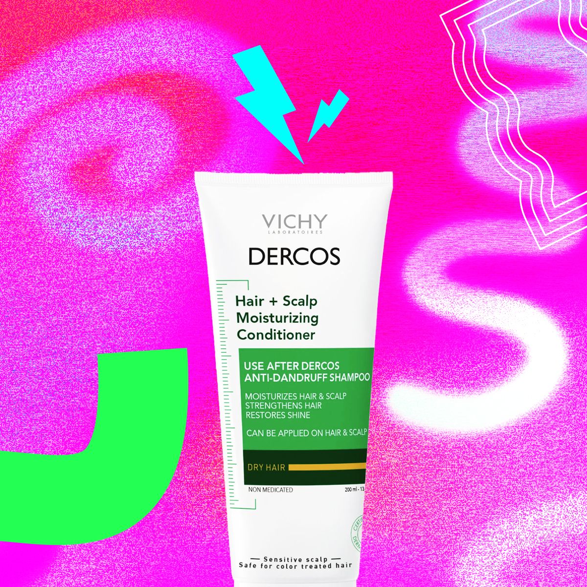 Vichy Dercos Hair + Scalp Moisturizing Conditioner Dry Hair