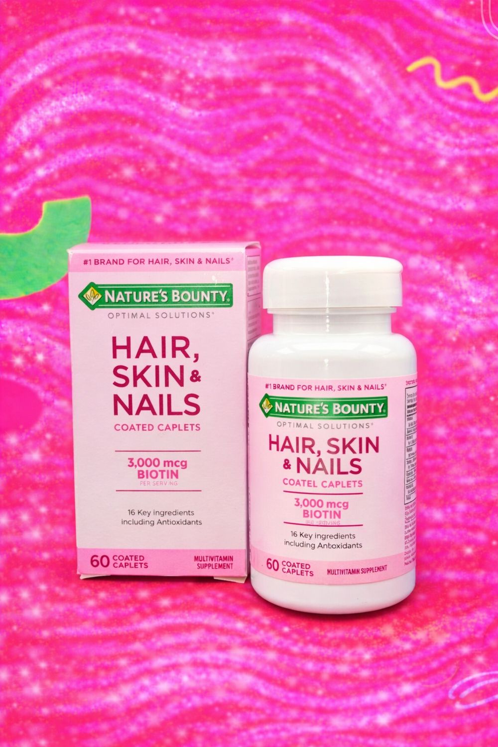 Hair, Skin &amp; Nails 3000 mcg Biotin