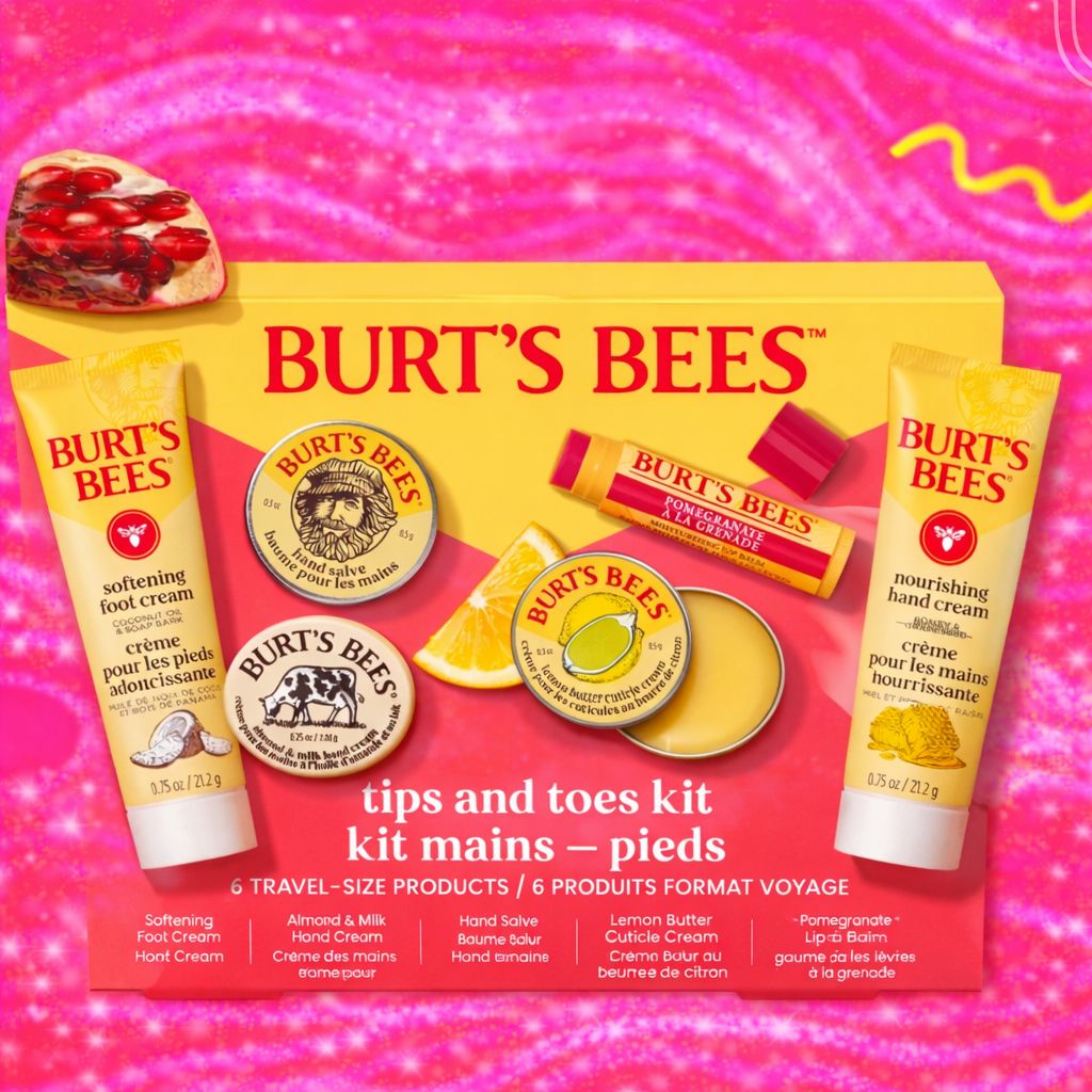 Tips and Toes Kit de la marca Burt’s Bees.