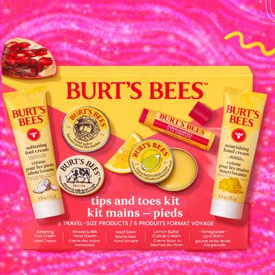 Tips and Toes Kit de la marca Burt’s Bees.