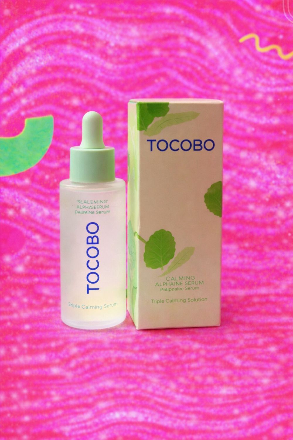 suero facial coreano (serum) de TOCOBO Calming Alphaine Serum