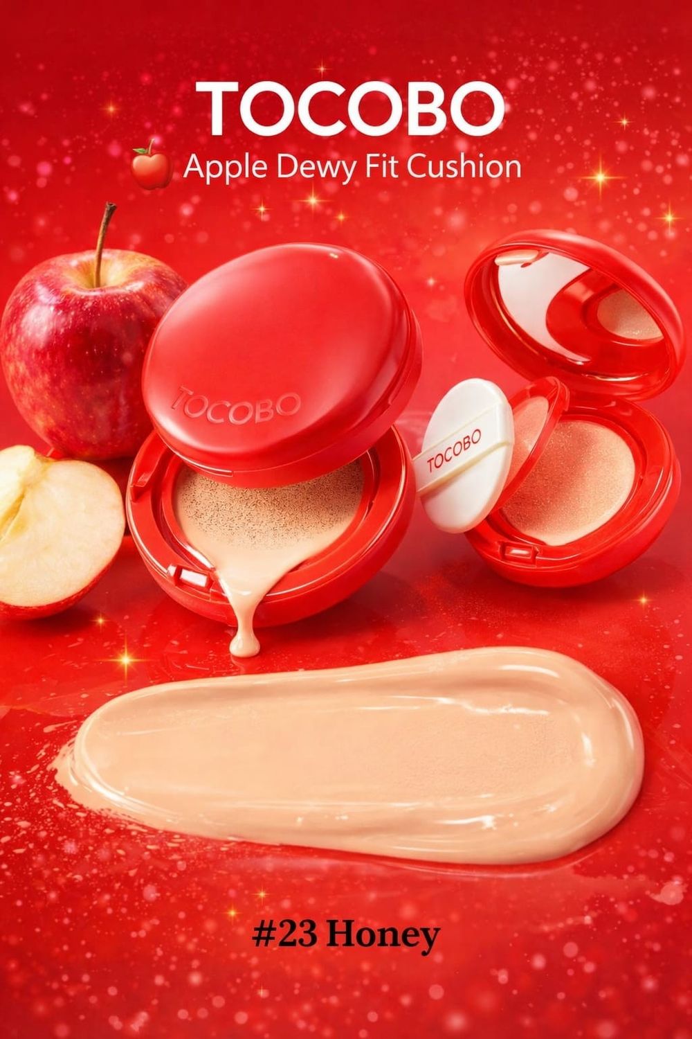 TOCOBO Apple Dewy Fit Cushion 🍎