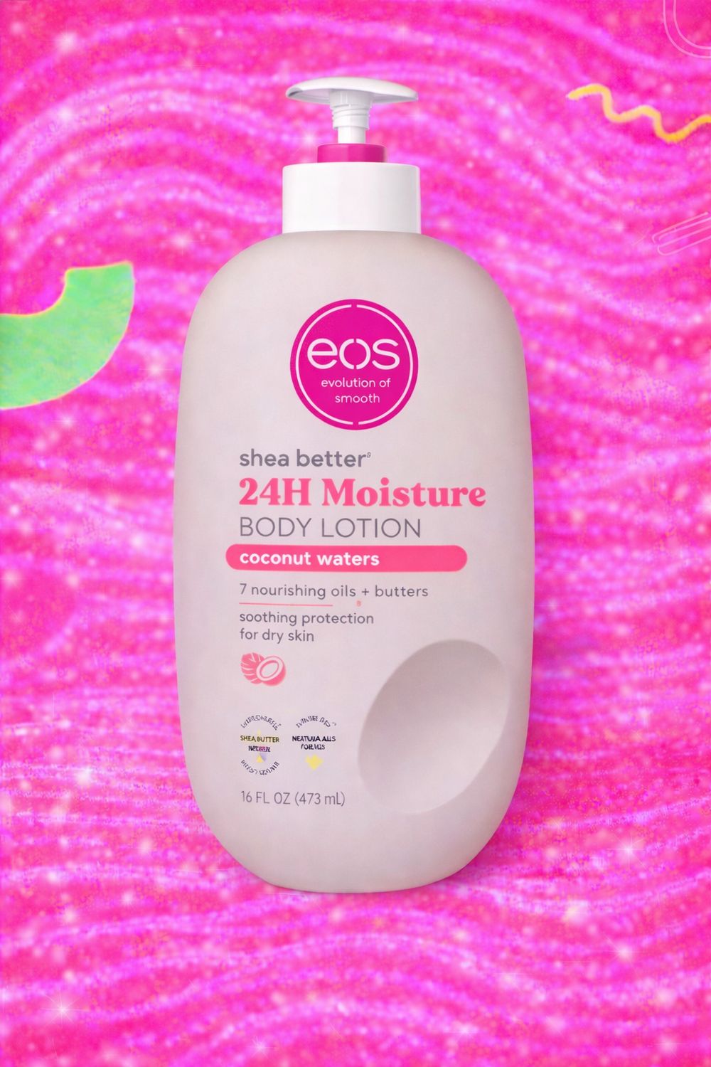 EOS Shea Better 24H Moisture Body Lotion – Coconut Waters
