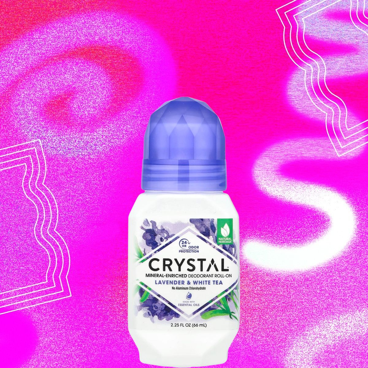 Crystal Mineral Deodorant (Lavender &amp; White Tea)