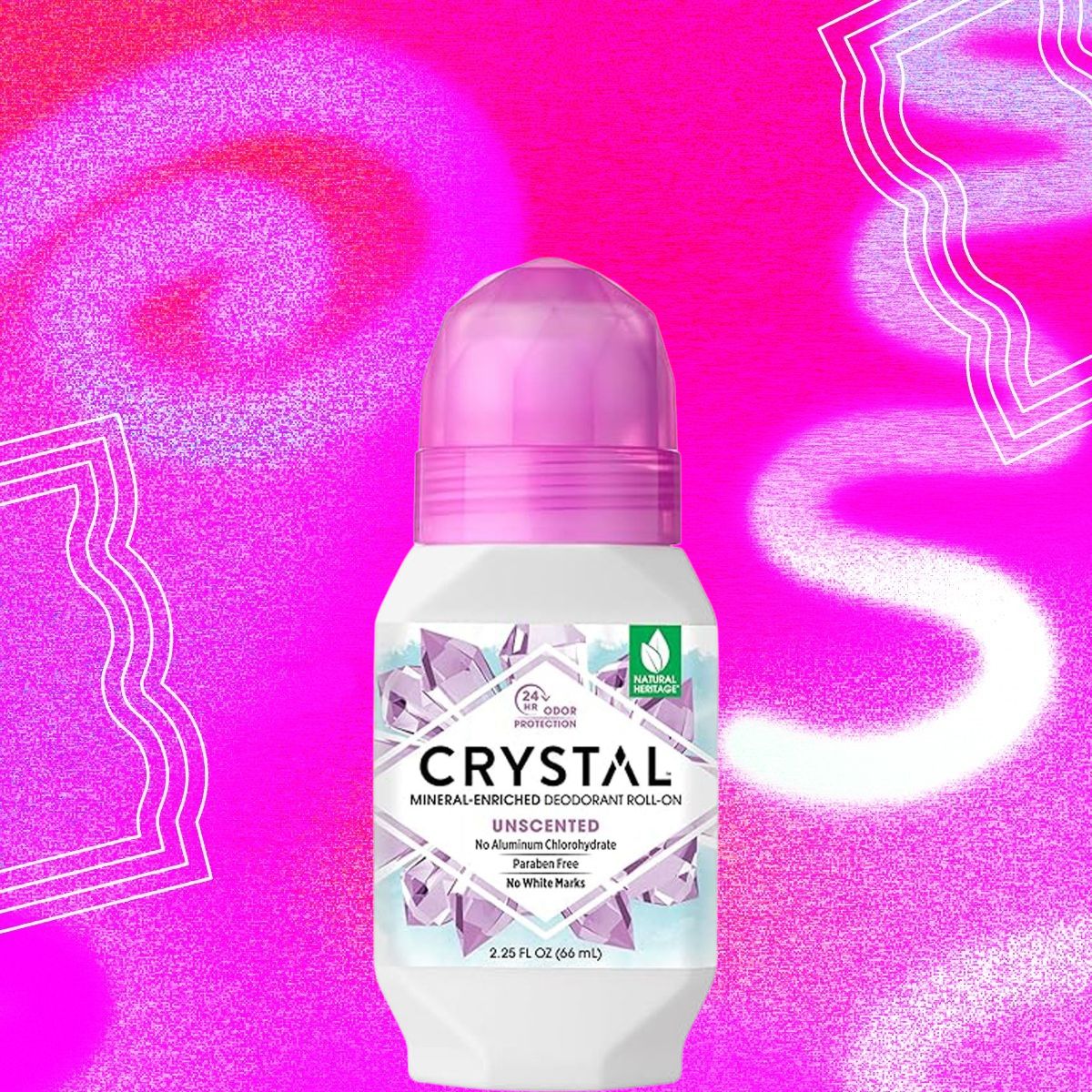 Crystal Mineral Deodorant Roll-On (Unscented)