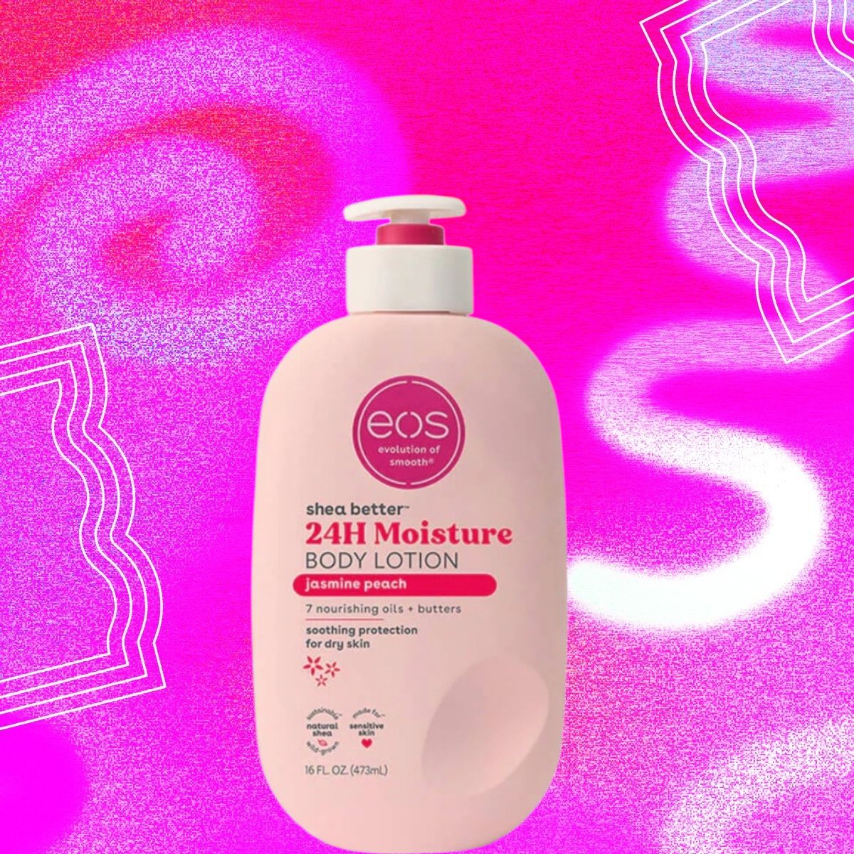 eos Shea Better 24H Moisture Body Lotion Jasmine Peach
