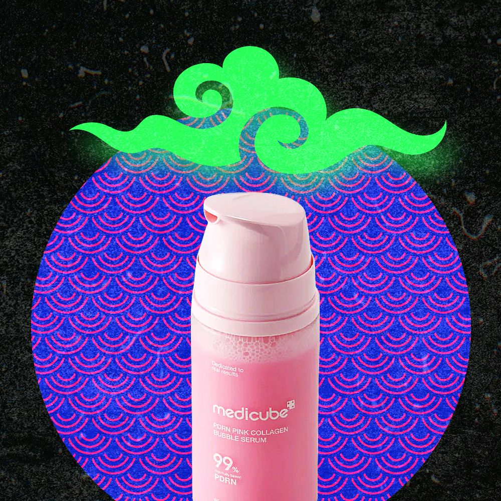 Medicube PDRN Pink Collagen Bubble Serum