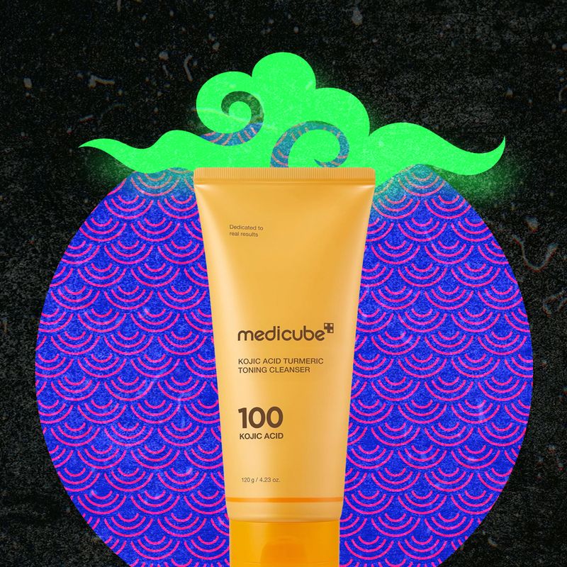 Medicube Kojic Acid Turmeric Toning Cleanser