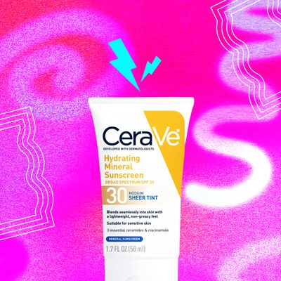CeraVe Hydrating Mineral Sunscreen SPF 20 Light Sheer Tint