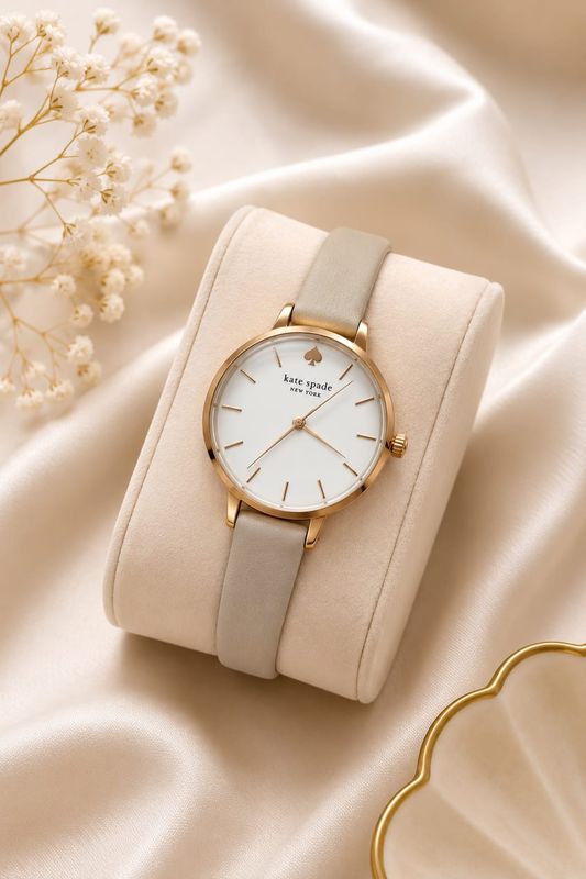 Reloj Kate Spade Pulsera Gris, 30 Diametro