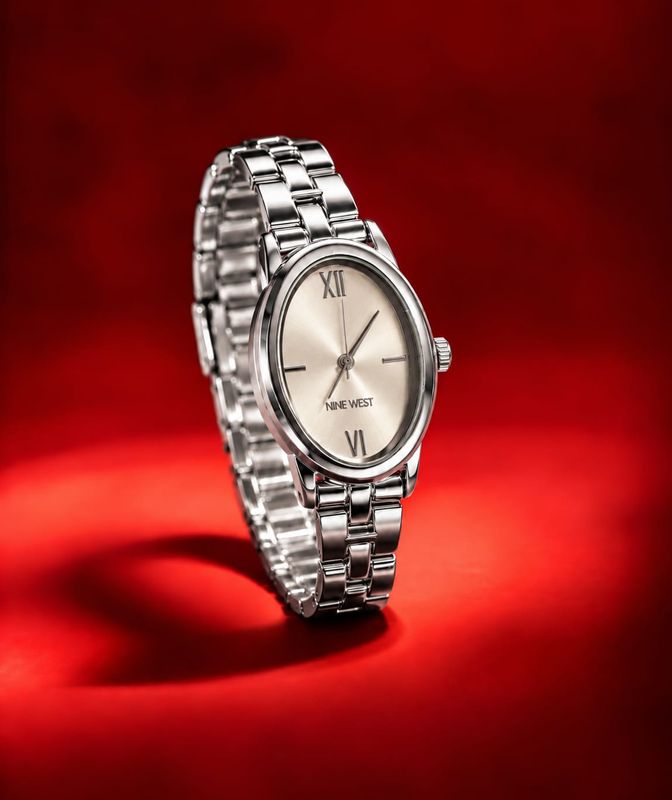 Reloj Nine West Silver, 23 Diametro