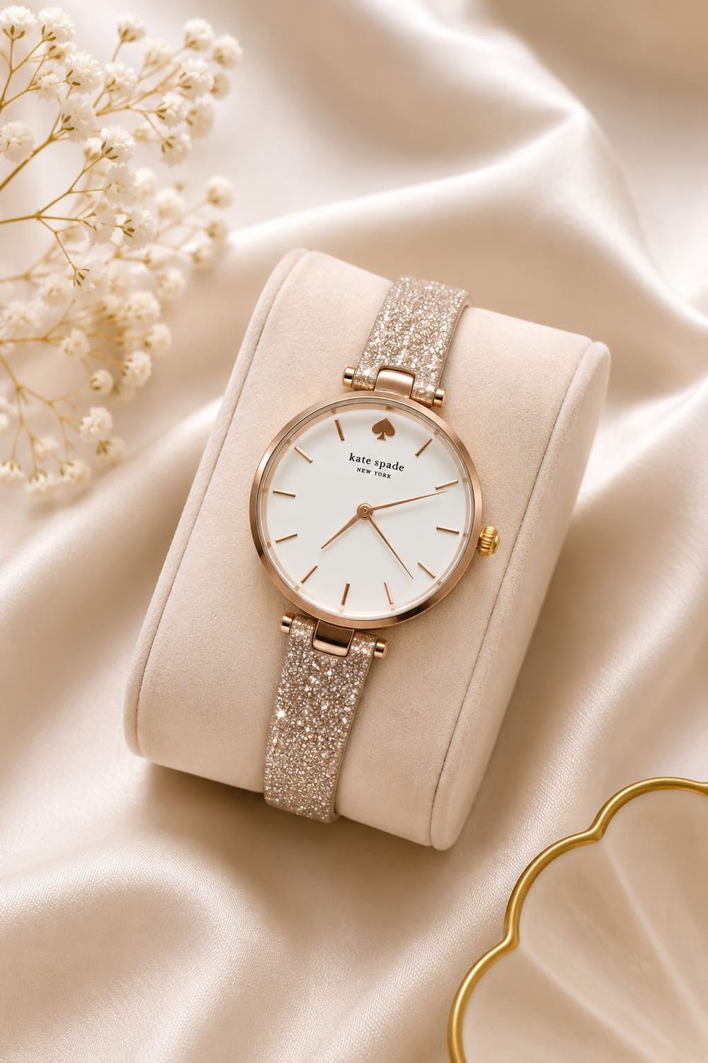 Reloj Kate Spade Pulsera Brillante, 34 Diametro