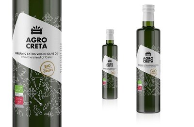 AGRO CRETA Organic Extra Virgin Olive Oil (BIO) 500 ml.