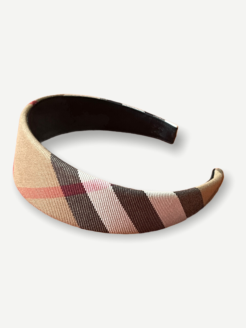 burberry check headband
