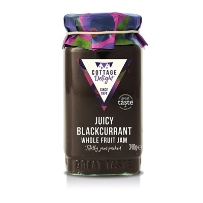 Juicy Blackcurrant Whole Fruit Jam