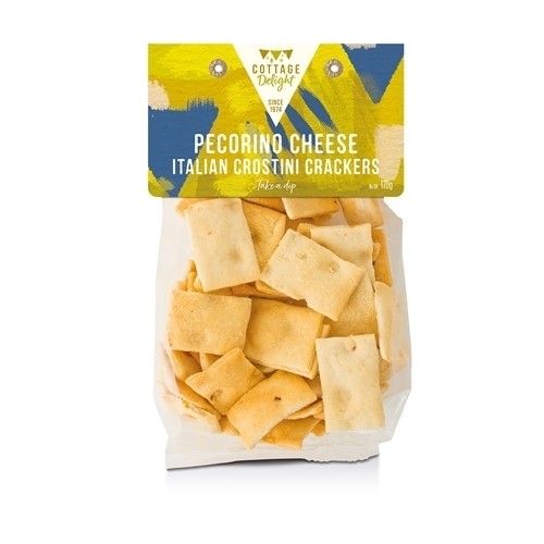 Pecorino Cheese Italian Crostini Crackers