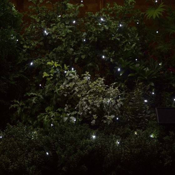 Solar Strings 50 White LEDs