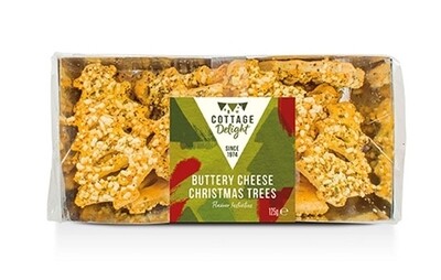 Buttery Cheese Christmas Trees