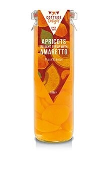 Apricots in Light Syrup with Amaretto