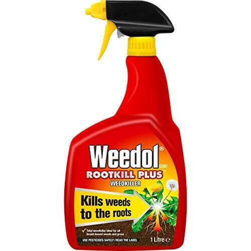 Weedol Rootkill Plus Weedkiller, 1 Litre