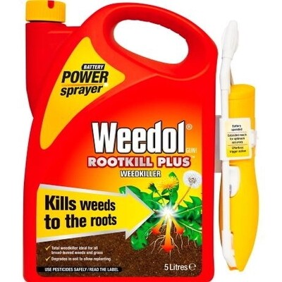Weedol Gun Rootkill Plus 5 Litre Power Sprayer