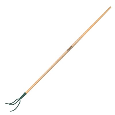 Carbon Steel 3 Prong Cultivator 