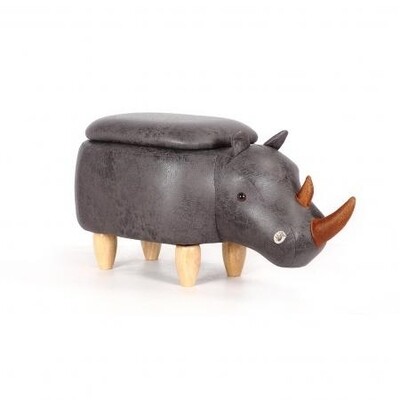 Animal footstool - Rhino